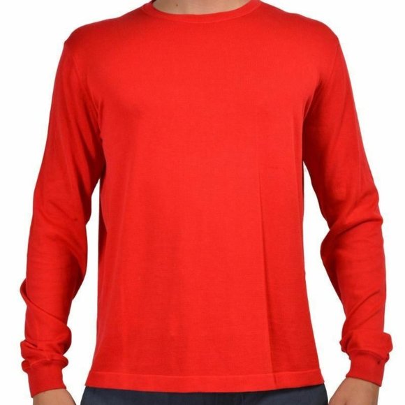 Just Cavalli Mens Orange 100/% Wool Button Down Cardigan Sweater US L IT 52